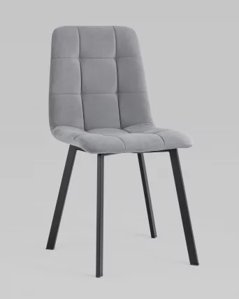 Стул Оливер Скуаре велюр Серый / Oliver Square_1